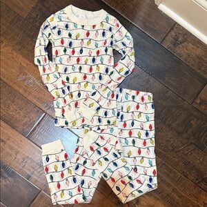 Hanna Andersson Festive Lights Kids Pajama Set